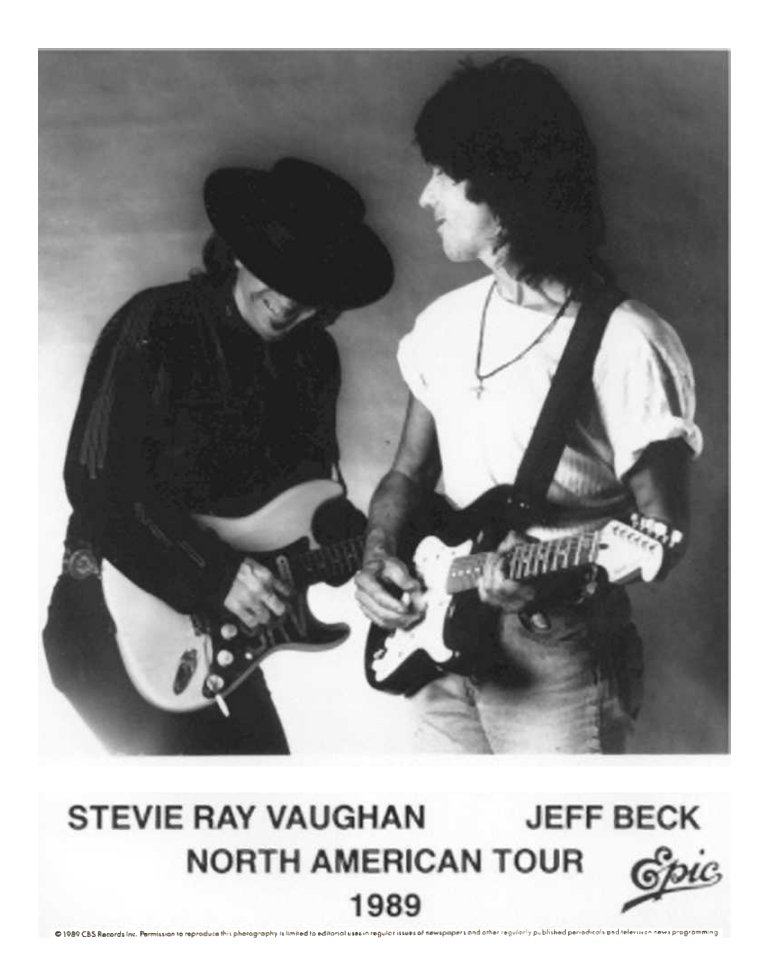 Stevie Ray Vaughan & Double Trouble Promo Photo