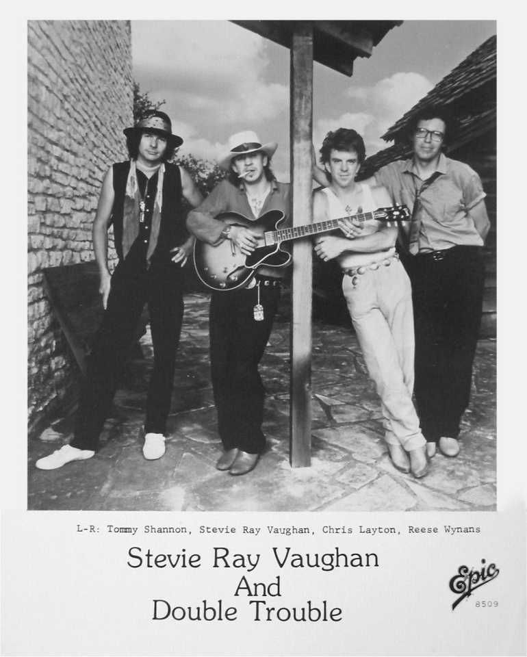 Stevie Ray Vaughan & Double Trouble Promo Photo