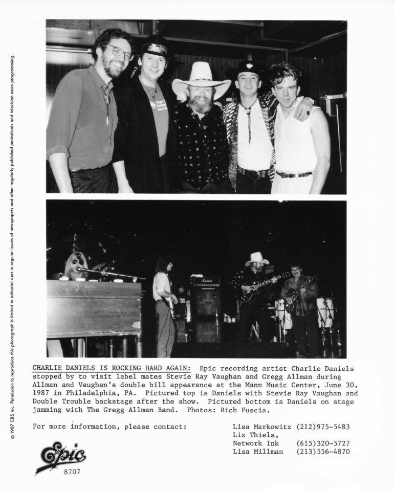 Stevie Ray Vaughan & Double Trouble Promo Photo
