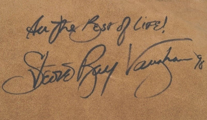 Stevie Ray Vaughan Autograph