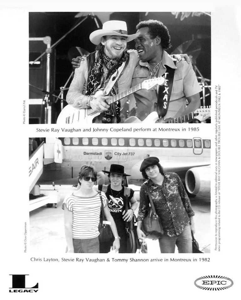 Stevie Ray Vaughan & Double Trouble Promo Photo