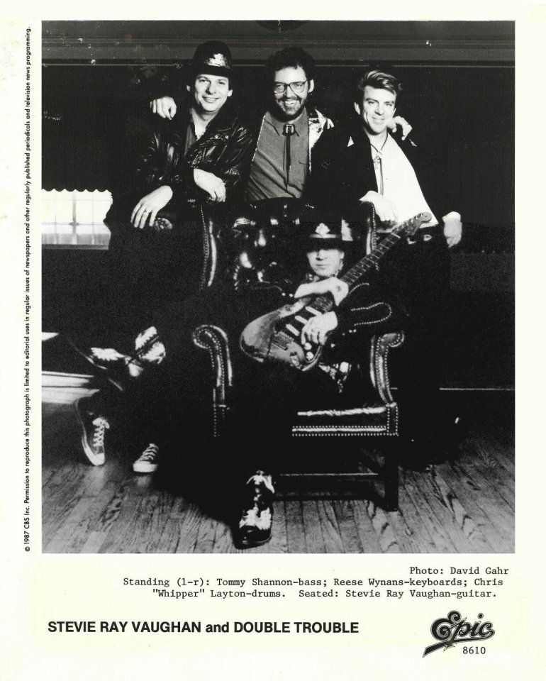 Stevie Ray Vaughan & Double Trouble Promo Photo