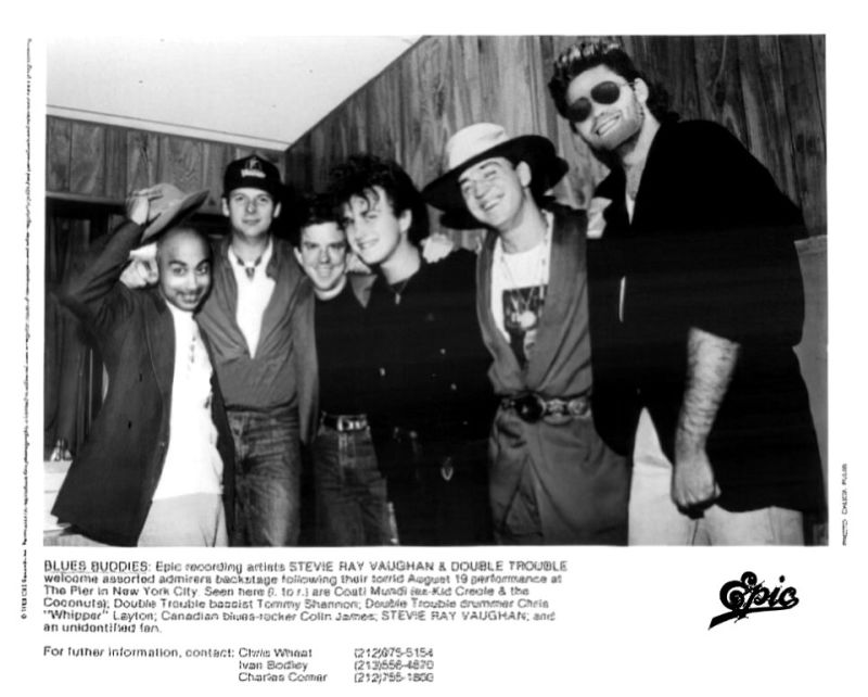 Stevie Ray Vaughan & Double Trouble Promo Photo
