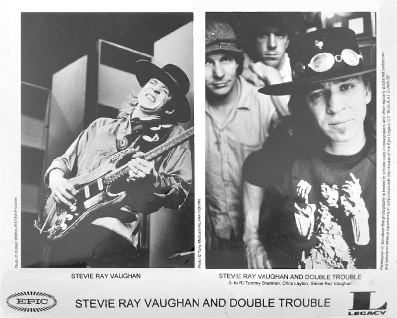 Stevie Ray Vaughan & Double Trouble Promo Photo