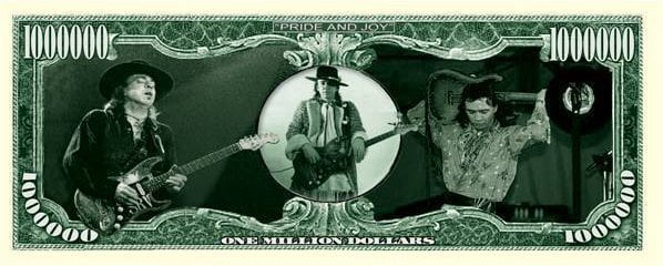 SRV One Million Dollar Bill