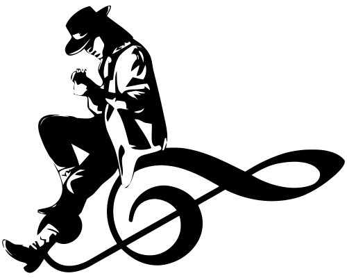 Stevie Ray Vaughan Silhouette