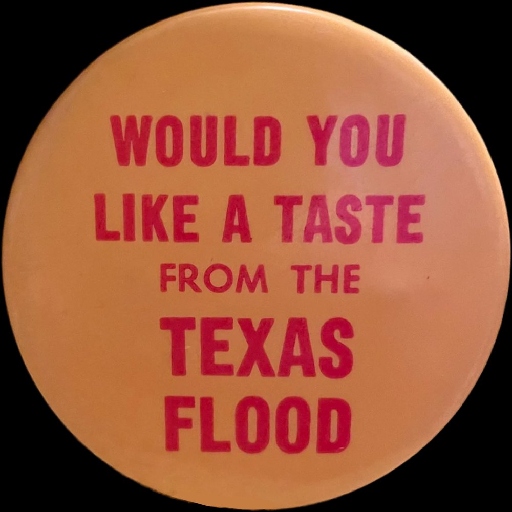 Stevie Ray Vaughan Texas Flood badge
